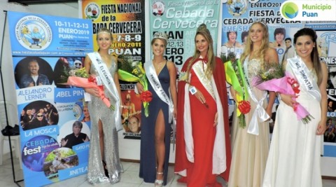 La Reina Distrital fue elegida Miss Elegancia en Puan