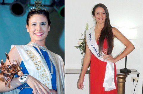 Reinas de la zona participaron de los carnavales de 25 de Mayo