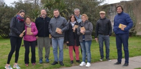 Con las últimas recorridas barriales, la Unión Vecinal prepara sus cierres de campaña