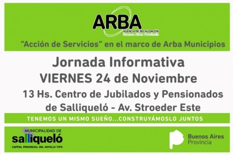 Este viernes, jornada de ARBA