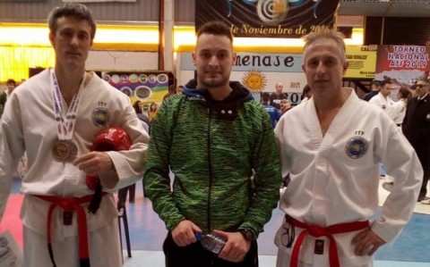 Alejandro Mazzino se coronó Campeón Nacional de Taekwondo