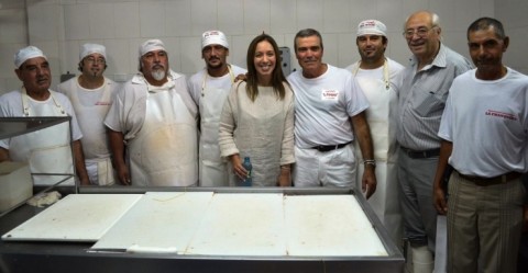 La gobernadora María Eugenia Vidal visitó Tres Lomas