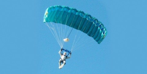 Nacini contó su experiencia en el mundial de paracaidismo