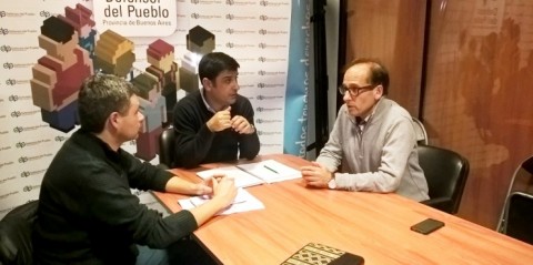 Sauer se reunió con funcionarios de la Defensoría del Pueblo