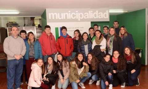 Visitaron la Municipalidad alumnos de la Escuela Técnica