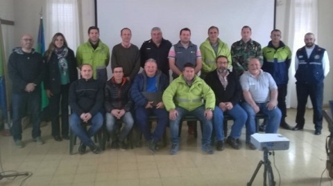Se reunió defensa Civil en Pellegrini