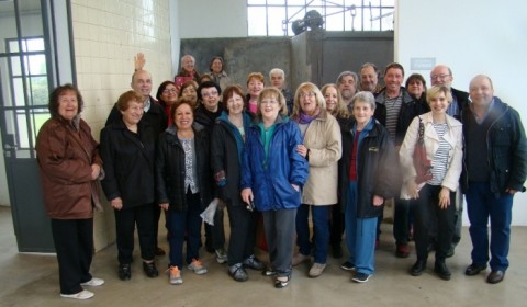Un contingente recorrió las obras de Salamone