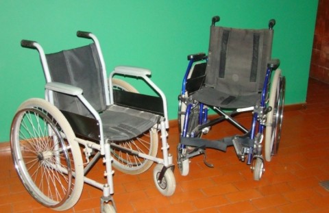 Donaron sillas ruedas