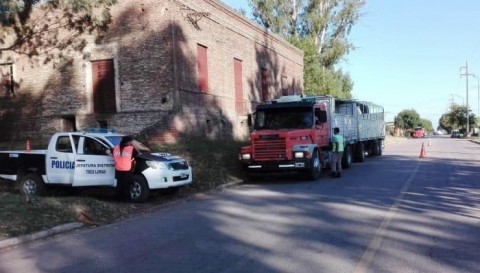 Controles de tránsito en la ciudad