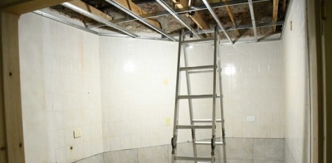 Se acondiciona el sector donde funcionará el mamógrafo del Hospital Municipal