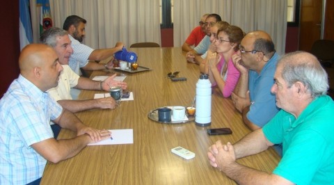 Reunión con los gremios de empleados municipales