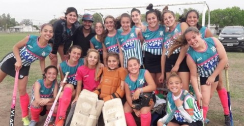 La 6ta División de hockey del club Newbery se coronó campeona 