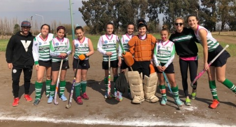 Newbery se impuso a El Ceibo en sexta y séptima categoría de hockey 