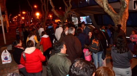 Regresó el contingente que viajó a Mar del Plata