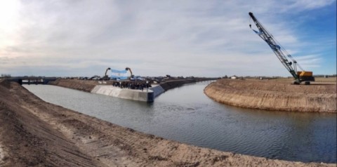 Se inauguró la obra hidráulica más importante del Sudoeste Bonaerense