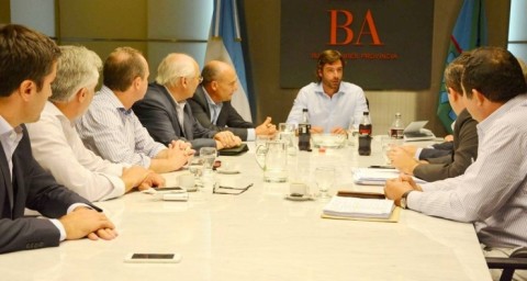 Intendentes justicialistas de la Sexta se reunieron con el ministro de Gobierno