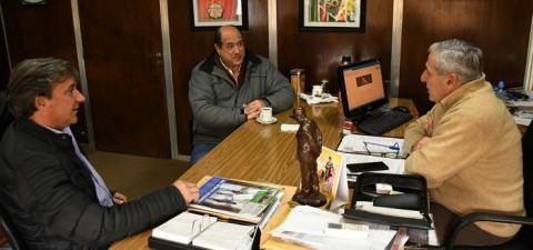 El Delegado Regional de IOMA visitó Salliqueló 