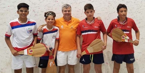 Un salliquelense participó de un Campeonato Argentino de Pelota