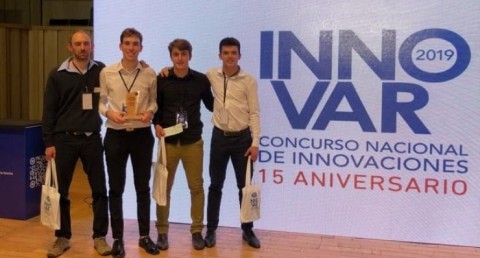 Alumnos de la Escuela Técnica ganaron el Concurso Nacional Innovar 2019