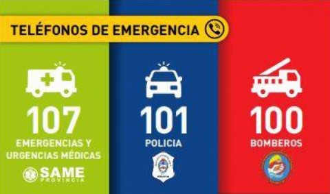 Se entregan imanes con números de emergencia