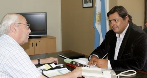 Sosa y el intendente Alvarez analizaron temas de la agenda municipal