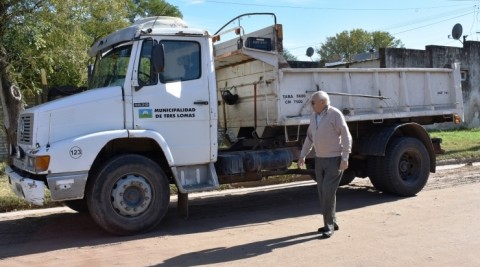 El municipio de Tres Lomas adquirió un camión volcador