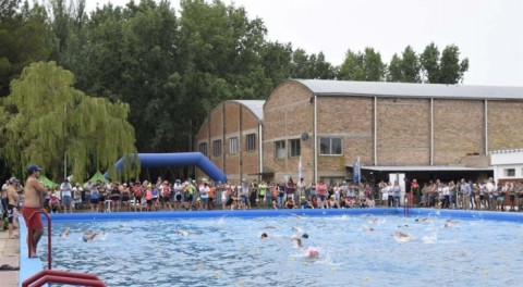 Se disputó el Primer Triatlón de Verano en Pellegrini