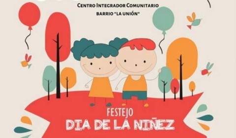 Festejos por el Día de la Niñez en Tres Lomas
