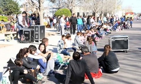 Salliqueló recibió la primavera