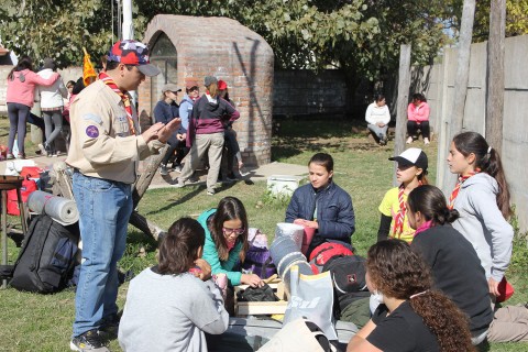 Agrupación Scout “San José” organiza su campamento de fin de año
