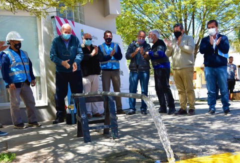 Recambio de cañería de la red de agua potable