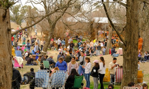 Gran concurrencia al “Festival de la Niñez” en el Complejo Los Gorros