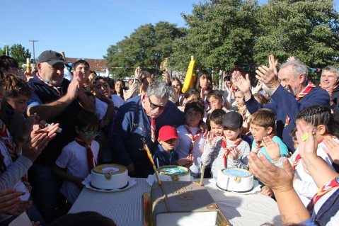 A pura emoción, el Grupo Scout “San José” celebró sus 45 años