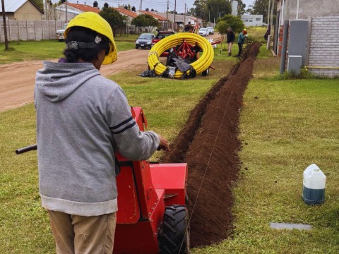 Nueva extensión de la red de gas natural