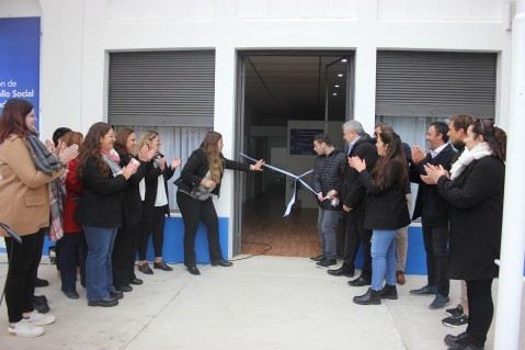 Inauguración de oficinas y peña folklórica en el aniversario de Salliqueló