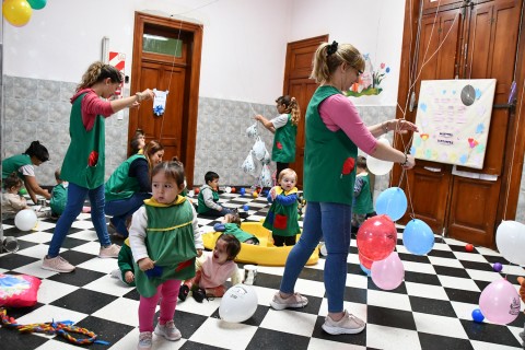 El Jardín Maternal celebró la “Semana de los Jardines de Infantes”