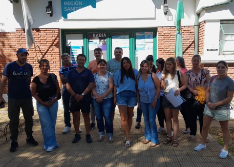 Profesionales de la salud gestionaron su matrícula en Pehuajó 