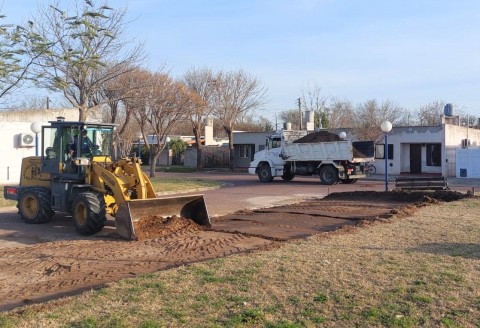 Reacondicionan la Plaza del Barrio San Marcos 