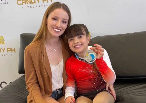 Valentina Colón logró consagrarse Sub Campeona Nacional de Patín