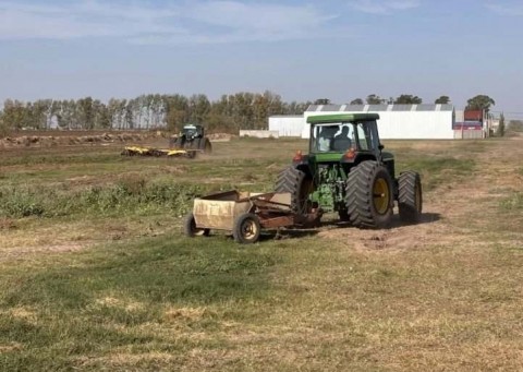 Avanza el dictado del curso de operario en maquinaria agrícola