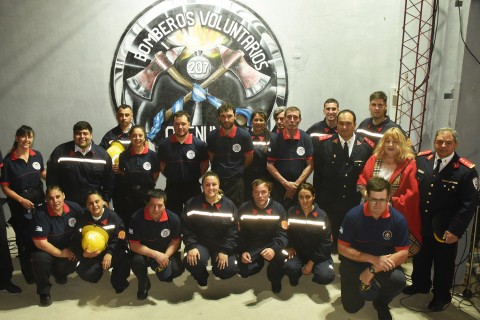 Normalización de los Bomberos Voluntarios de Quenumá
