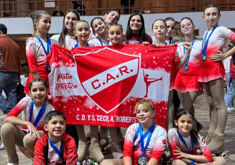 Cecil A. Roberts cosechó excelentes resultados en el regional de patín
