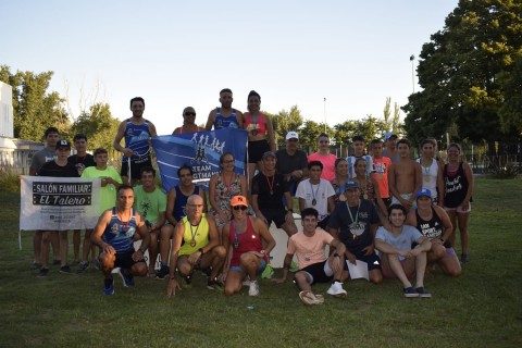 Deportistas de la región disputaron el Aquatlón en Pellegrini