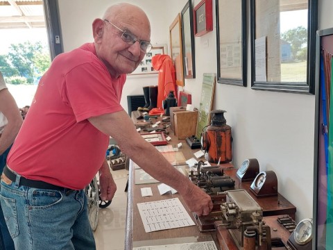 Los residentes de los hogares municipales visitaron el Museo