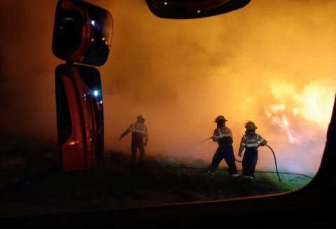 Preocupación por incendios forestales en cercanías de Thompson