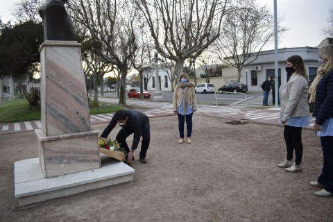 Rindieron homenaje al General San Martín