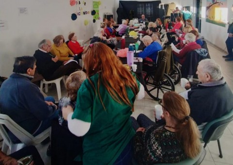 Celebraron el Día de la Ancianidad en el Centro Cultural de Quenumá 