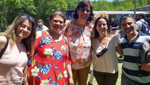 Consejeros escolares en un encuentro en San Vicente