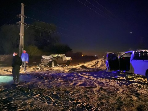 Accidente en el “Camino del Prado”