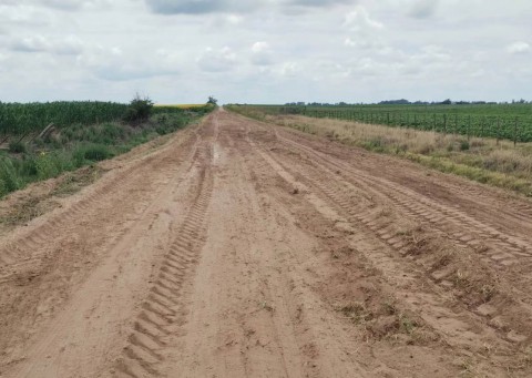 Mantenimiento de caminos rurales en Quenumá